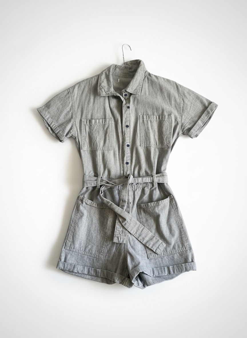 Tres jolie combinaison short pull and bear