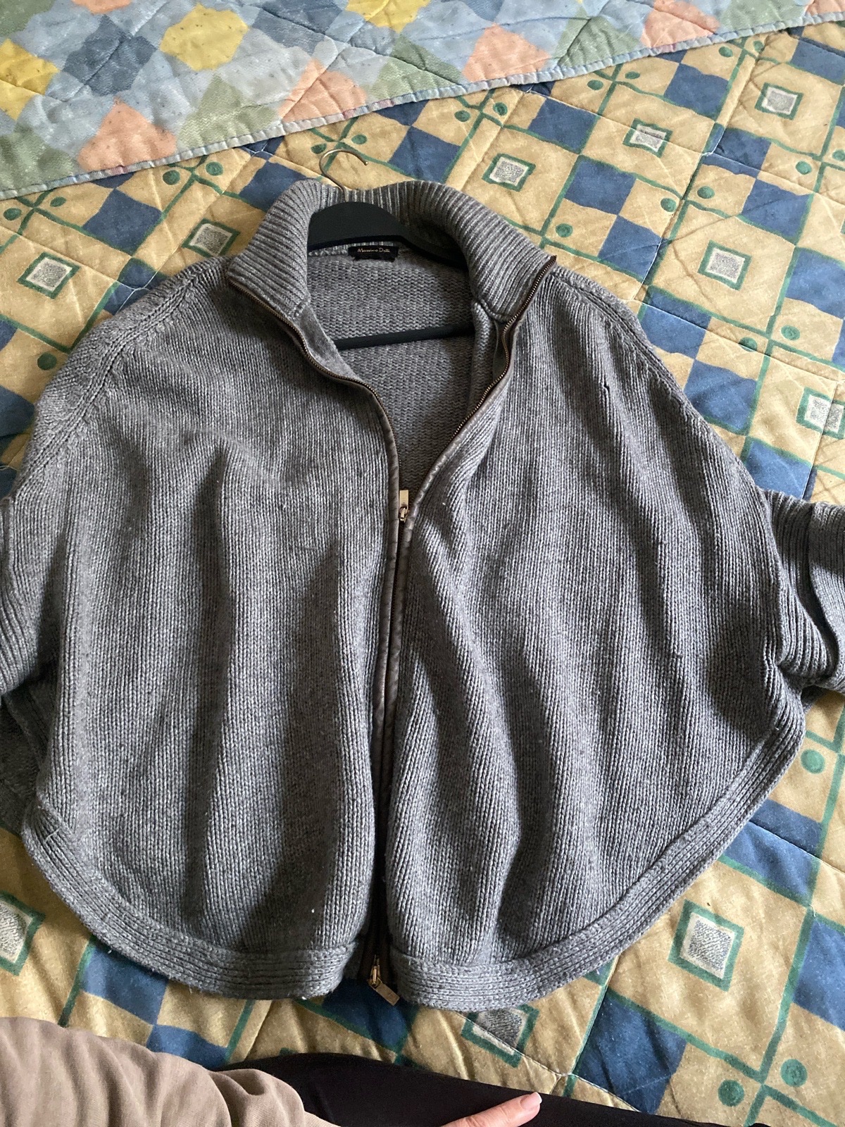 Gilet massimo dutti en cashmire angora 