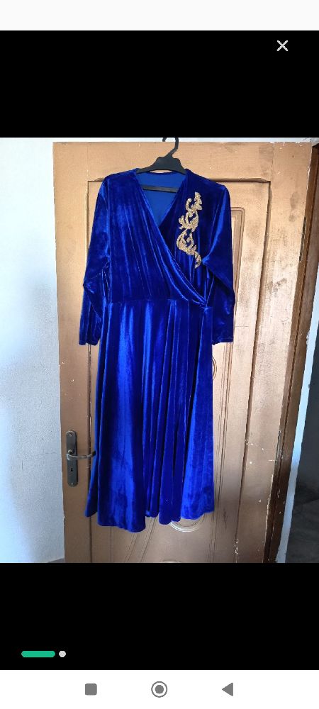 Robe velours 