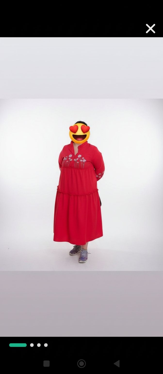 Robe grande taille 