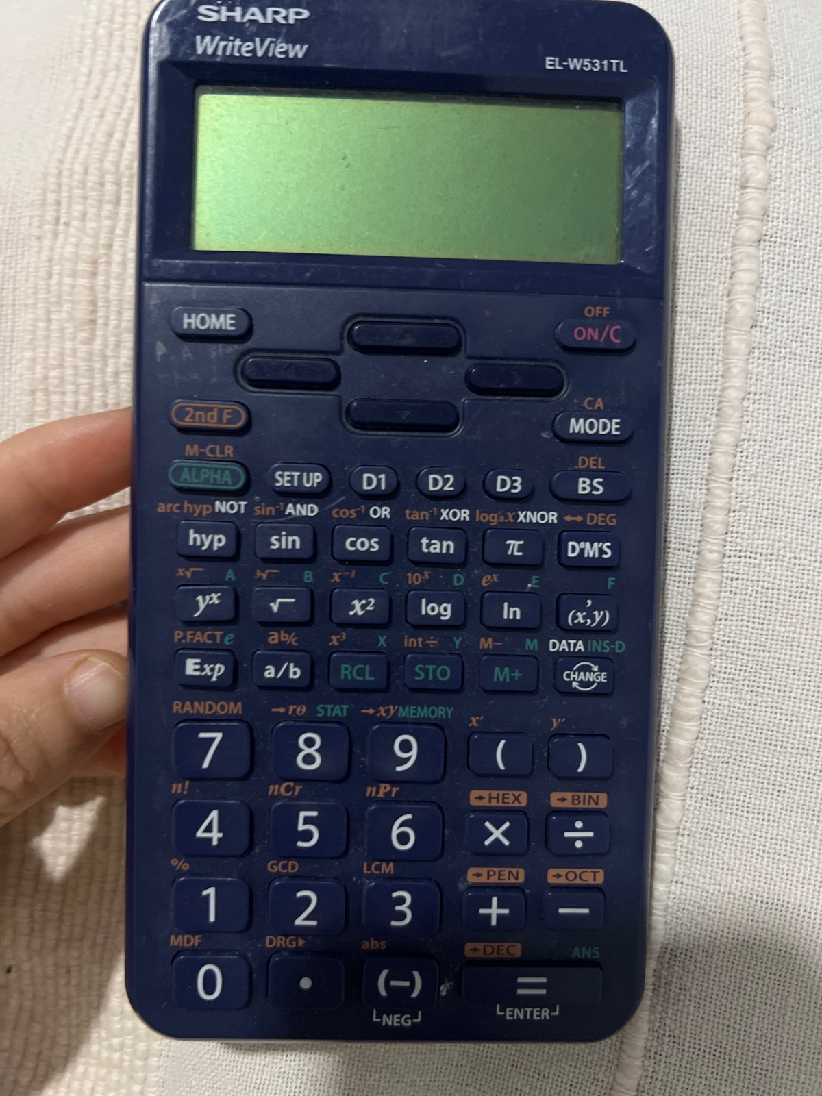 Calculatrice sharp 
