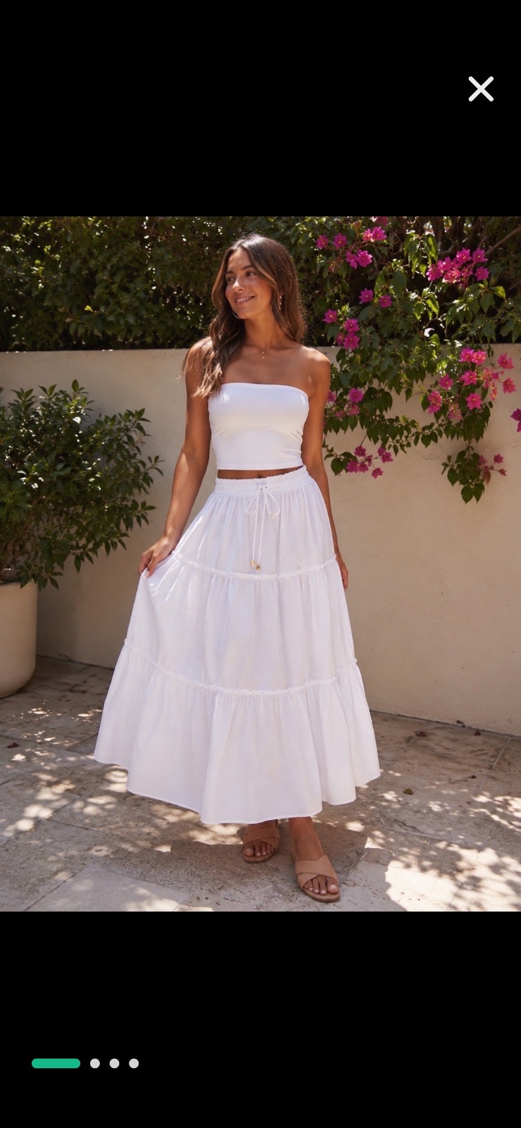 Jupe blanc