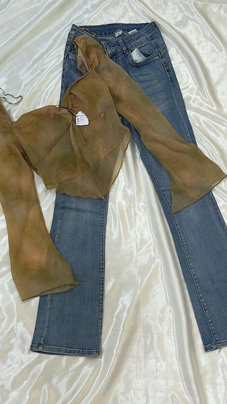 Lot top et jean