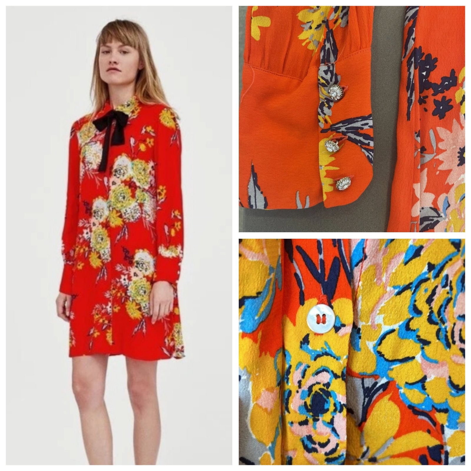 Robe, chemisier Zara 🏵️🍊