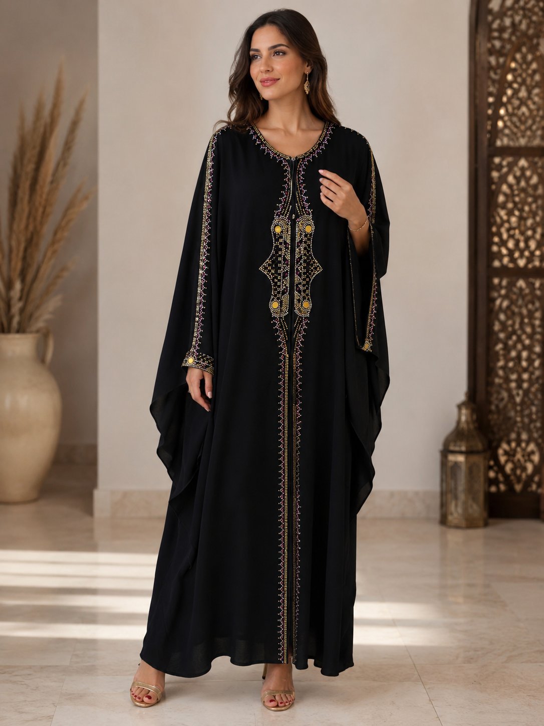 Abaya style papillon 