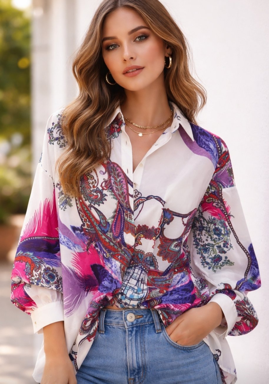 Chemise imprimée 
