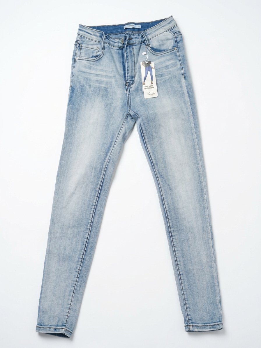 Laulia Denim Light Wash Skinny Jeans (NWT)