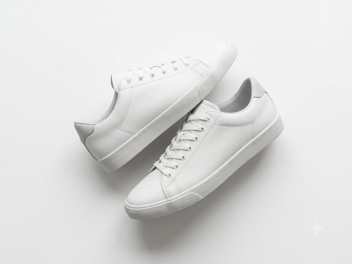 White sneakers 