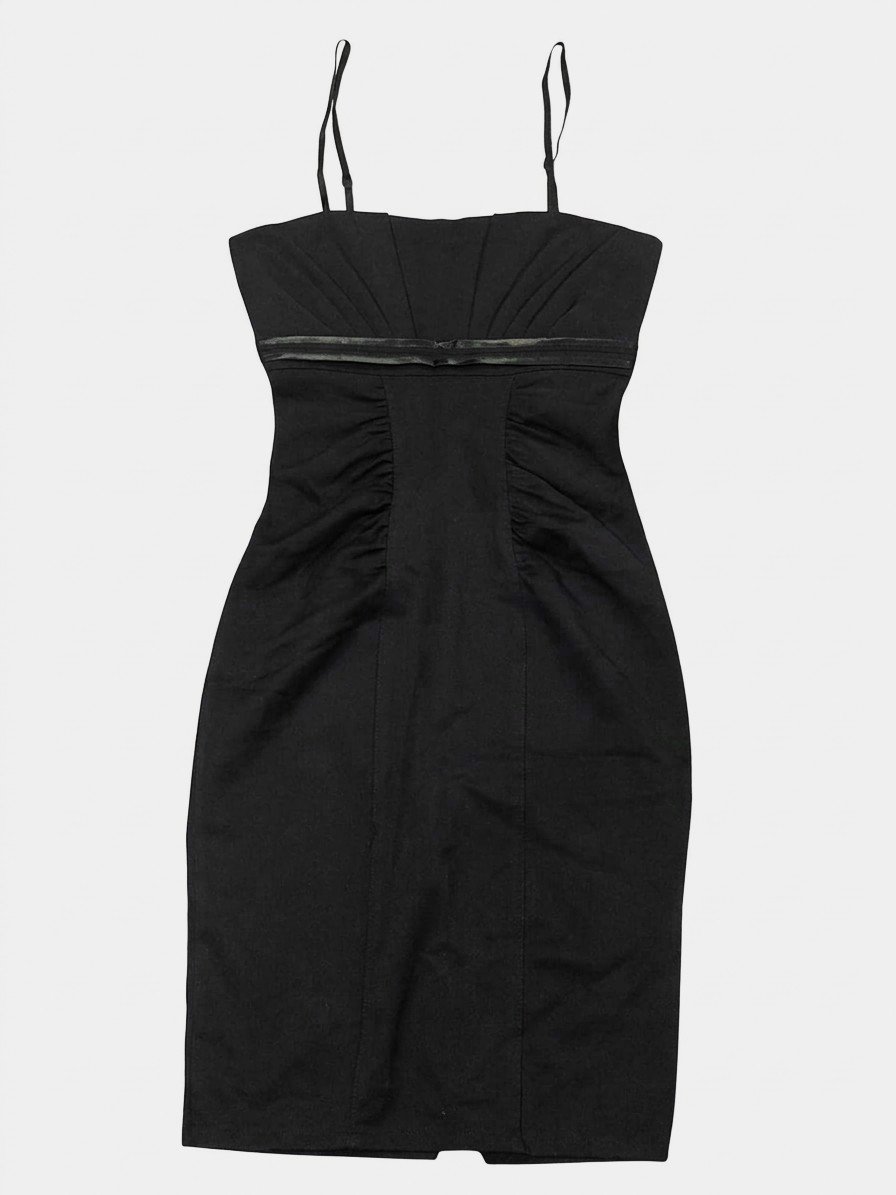 Miss By Valentine® Black Structured Cocktail Dress