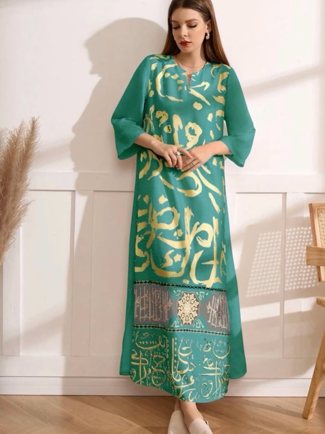 Robe longue de type abaya