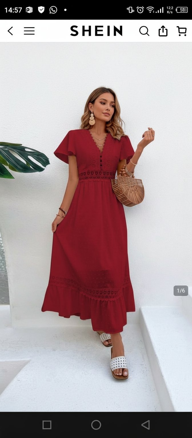 Robe shein neuve estivale