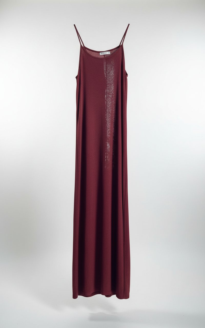 Robe marron moulante stradivarius taille m