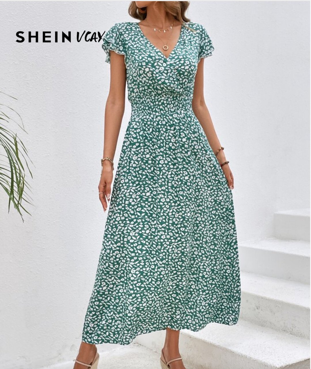 Robe shein neuve style papillon neuve 