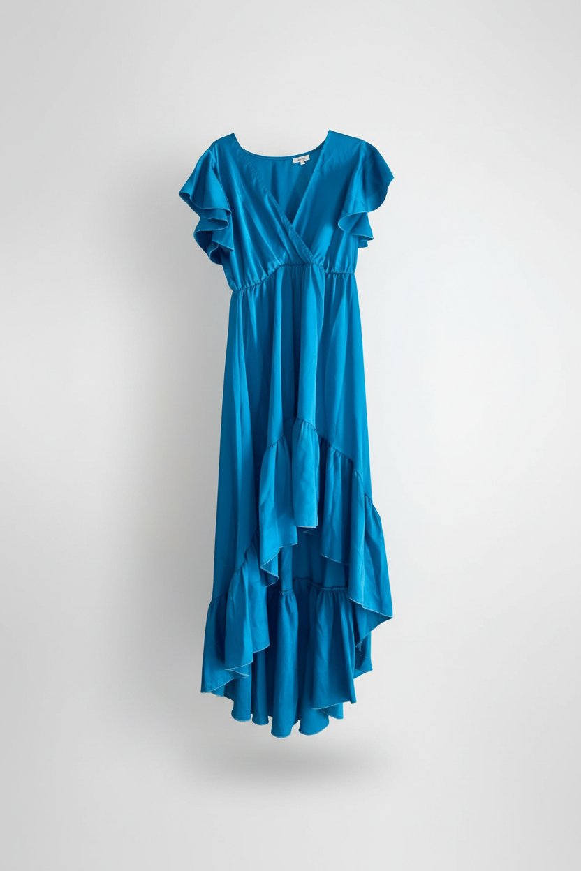 Robe satin made in Italy satin la couleur exacte en dernier photos 🥰