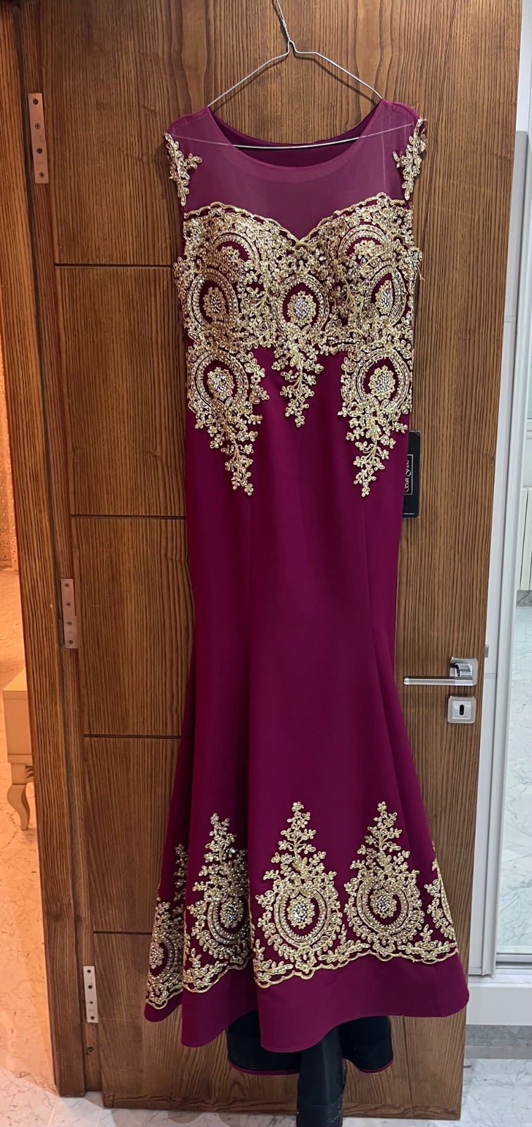 Robe soiree rose