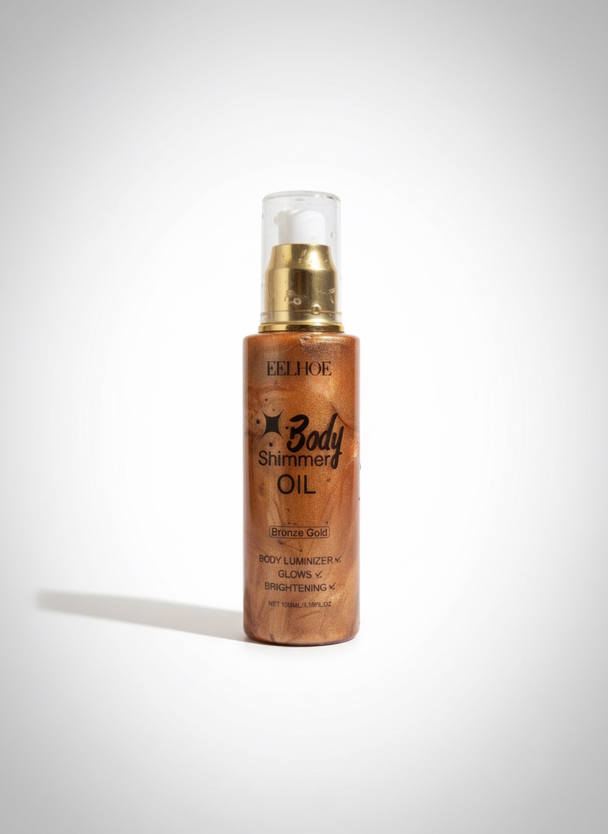 Body shimmer oil