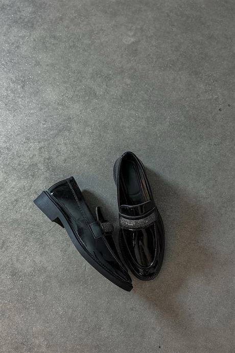 Mocassins pour femme en noir 
