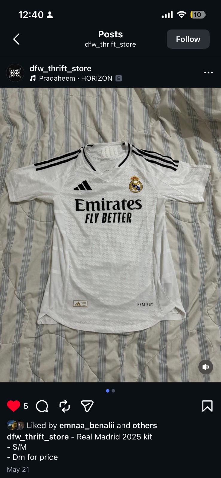 Real madrid kit