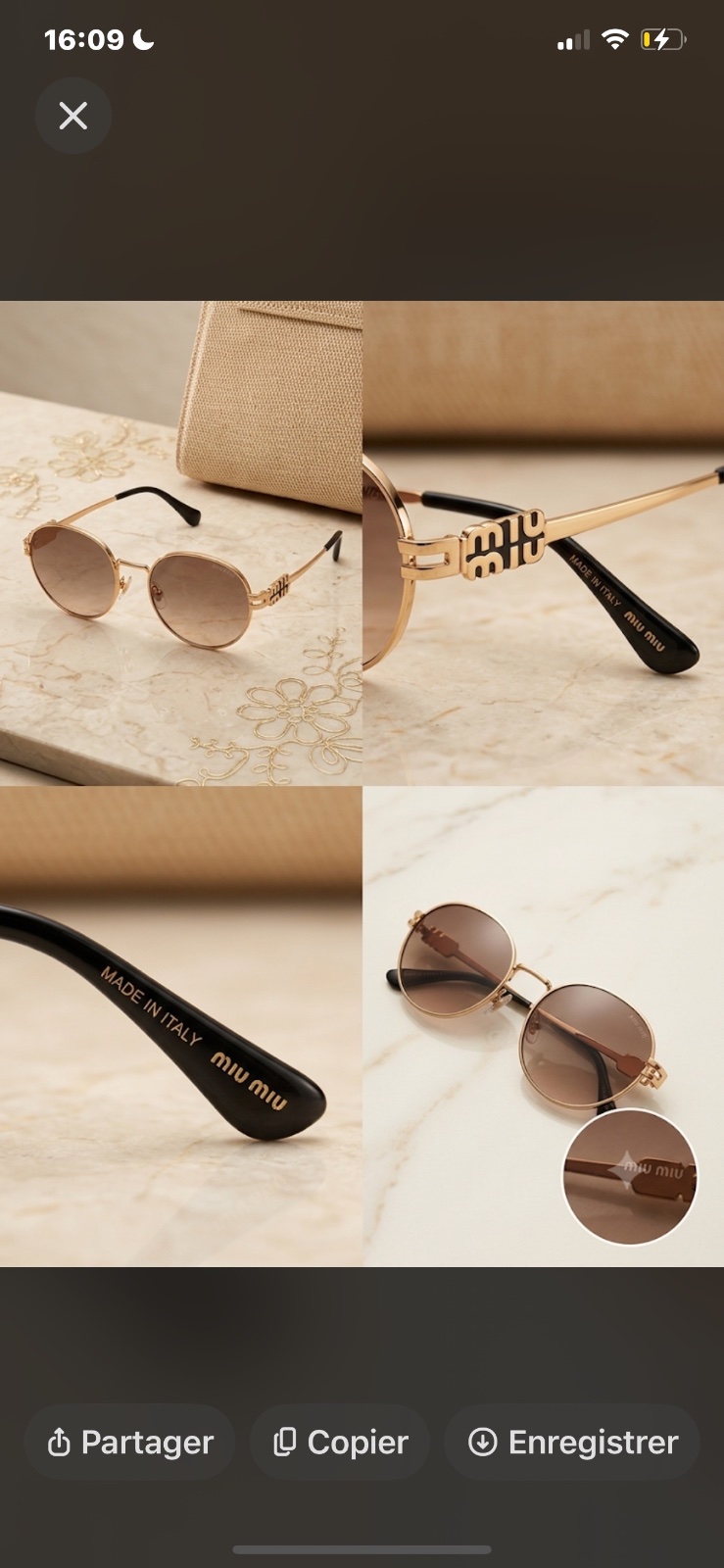 Lunette Miu Miu (Made in Italie original )🇮🇹