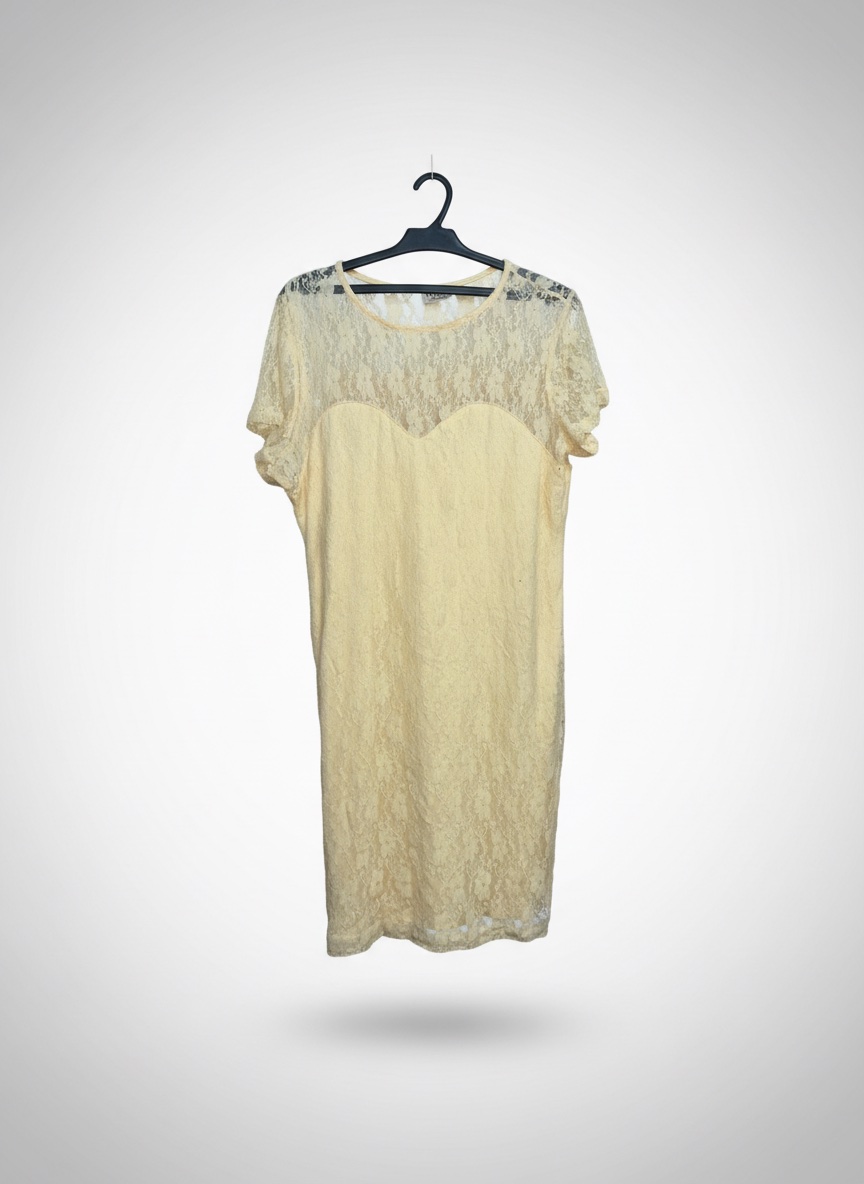 Robe jaune beurre