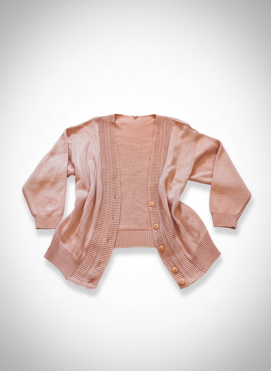 Gilet rose bebe