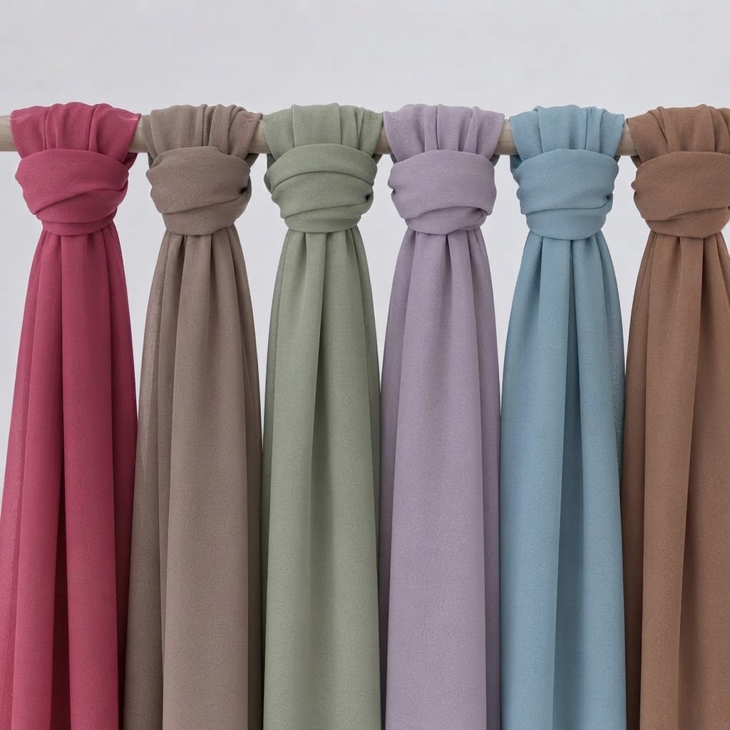 Foulard chiffon 