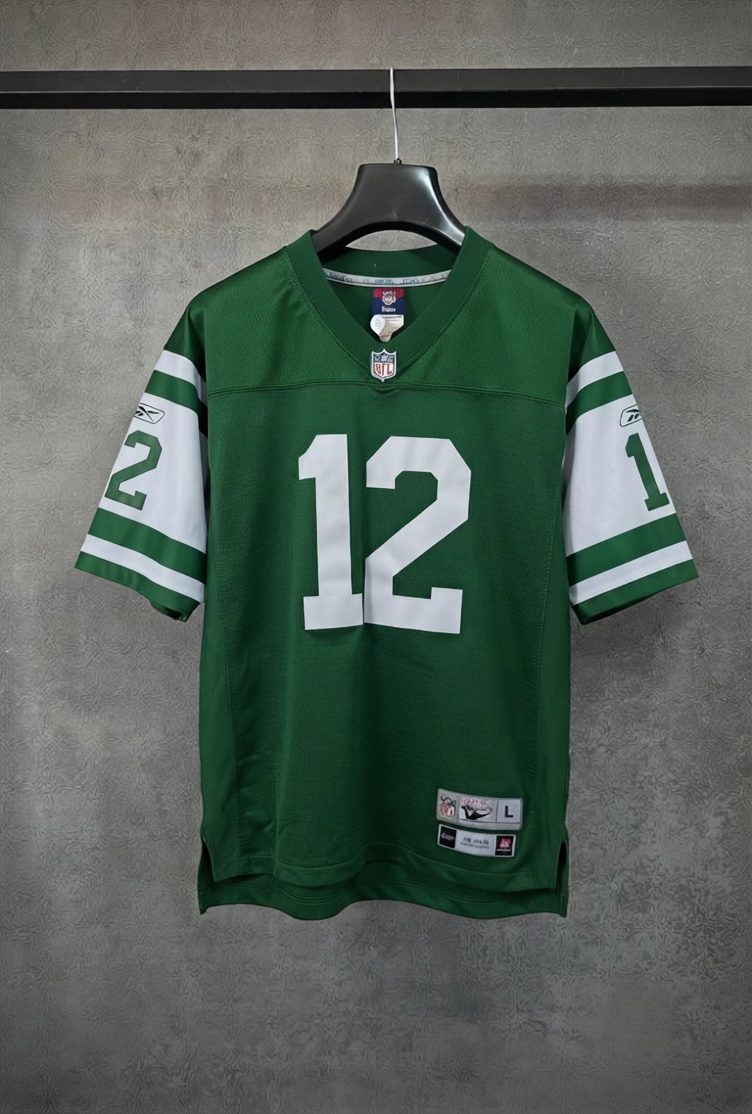 RARE! New York Jets – Joe NAMATH Reebok® 1968 Vintage Throwback Jersey Size L