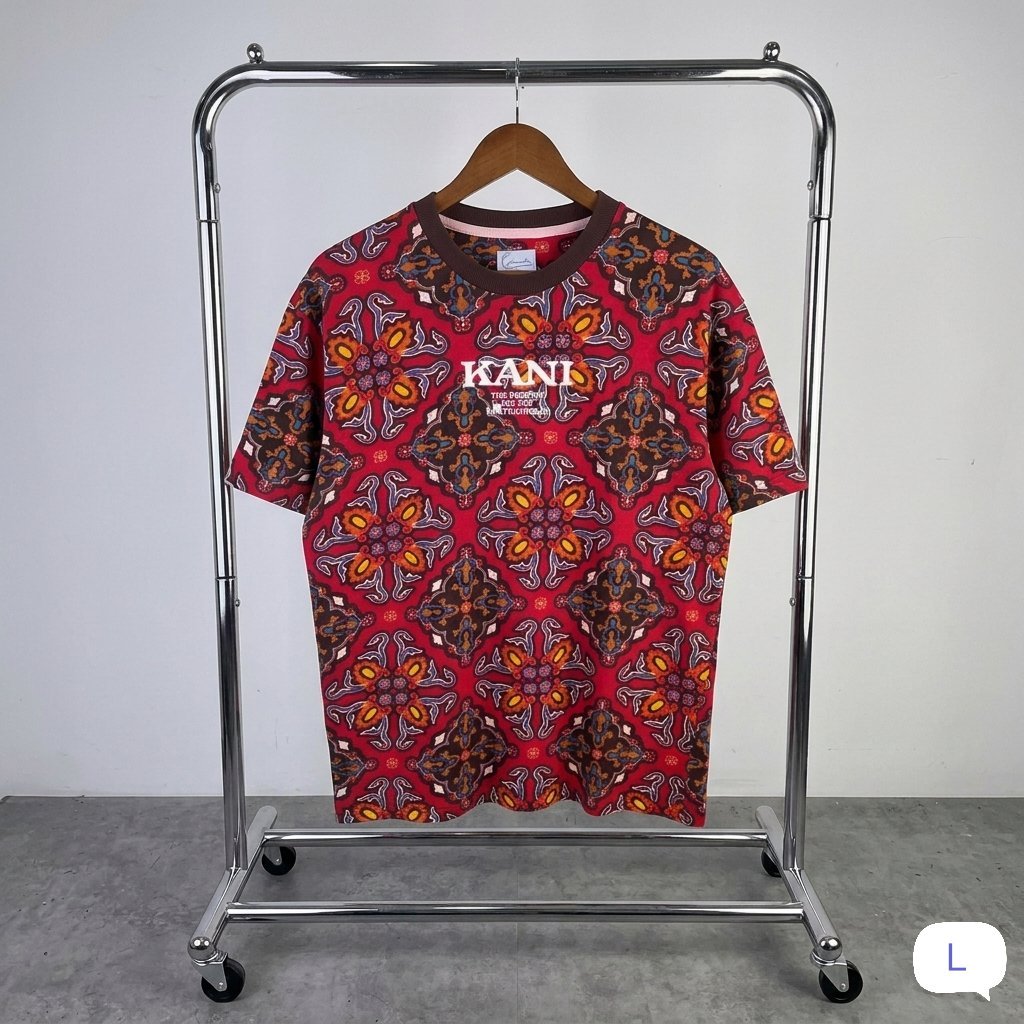 T-shirt Karl Kani Retro Ornamental Multicolor