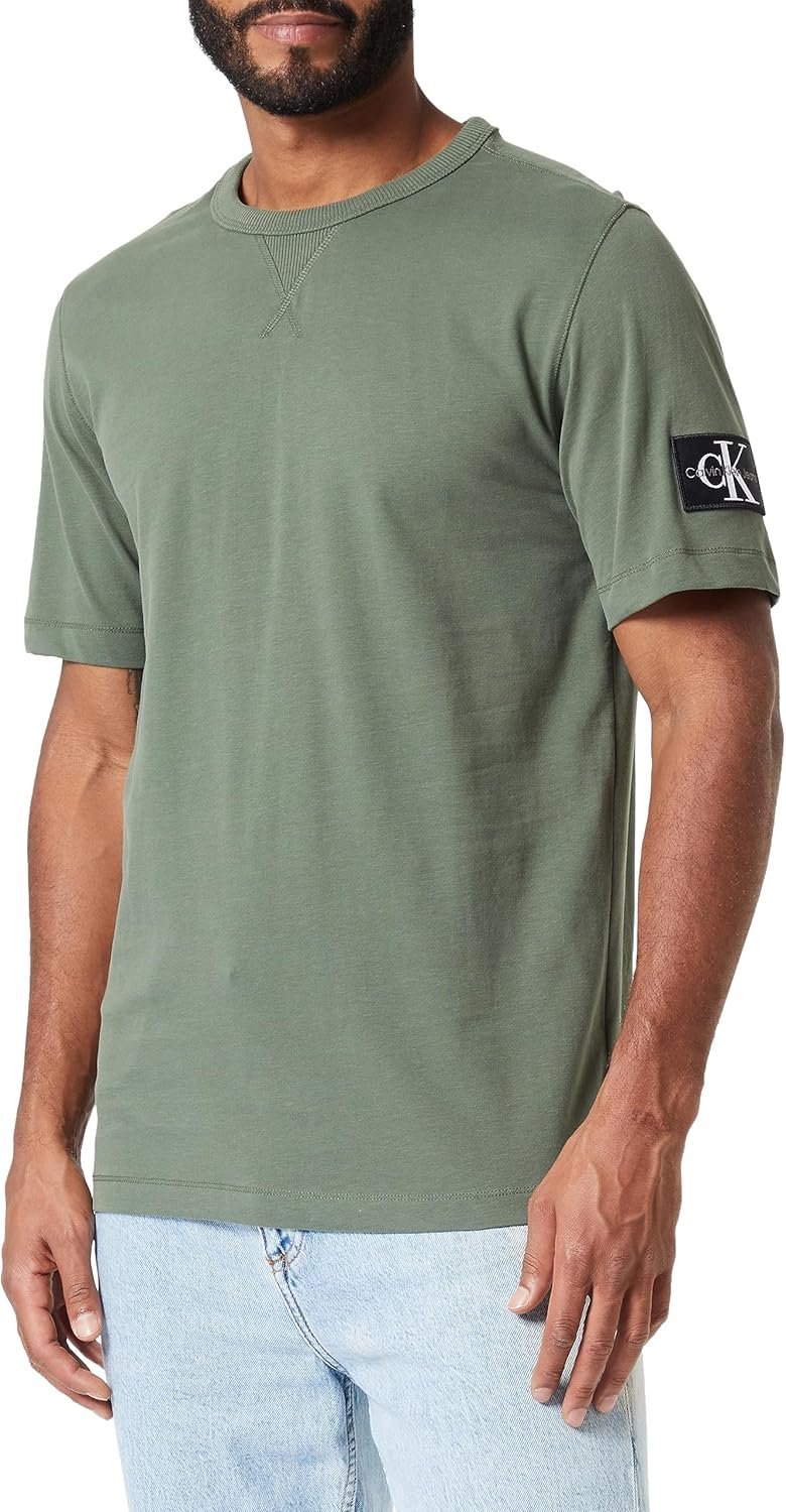 Calvin Klein Jeans - T-shirt coupe classique avec écusson logo