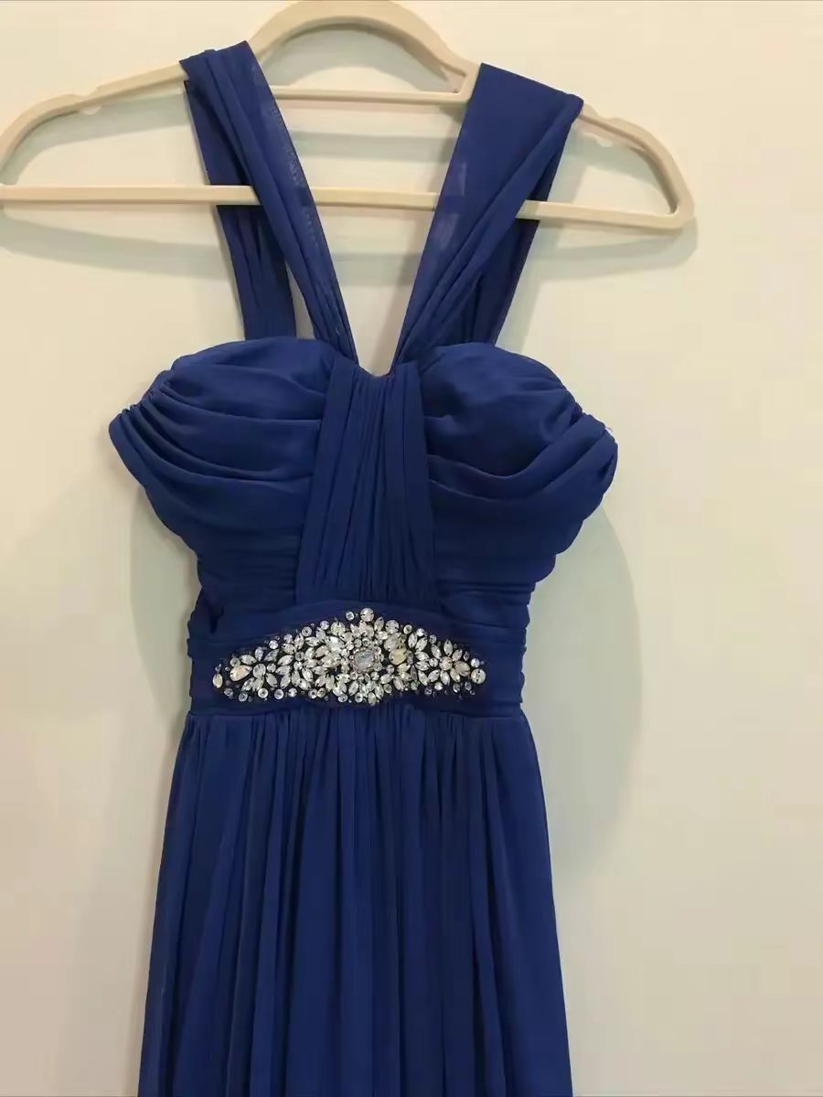 Robe longue bleu roi 💙