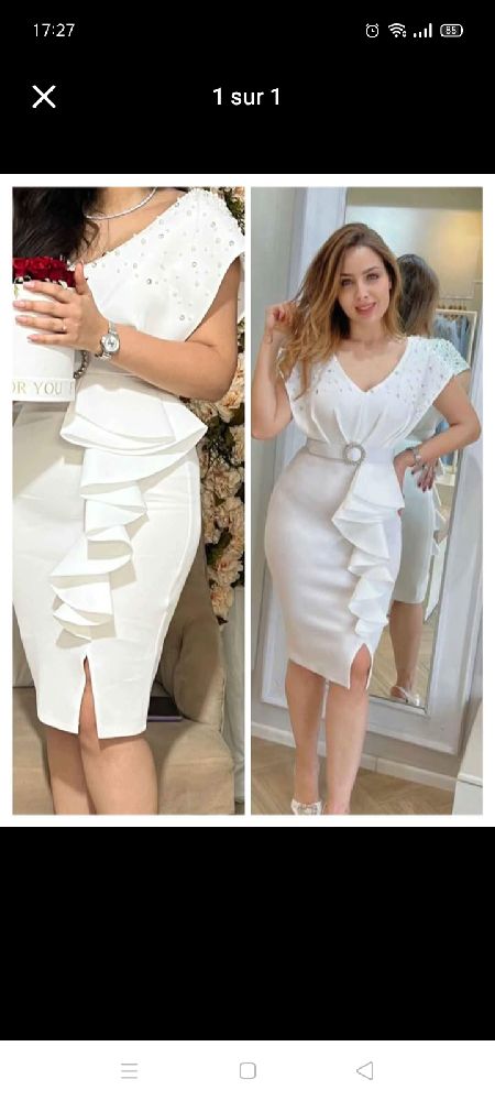 Robe blanche 