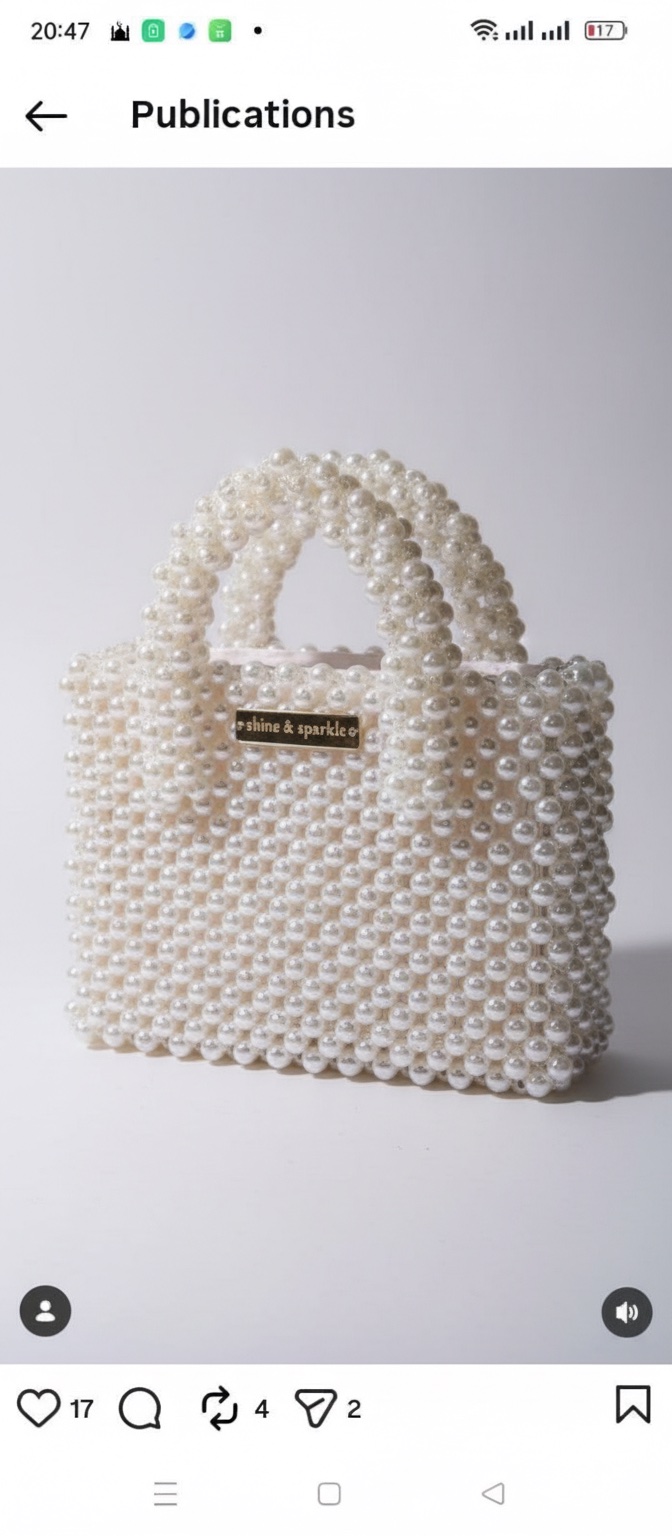 Sac perle