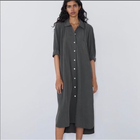 Zara robe chemise M