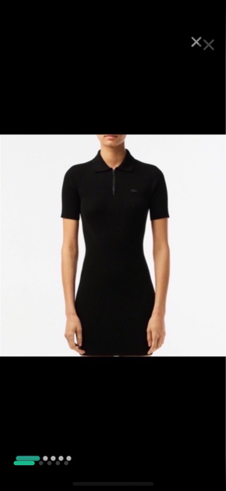 Lacoste robe authentique 38 