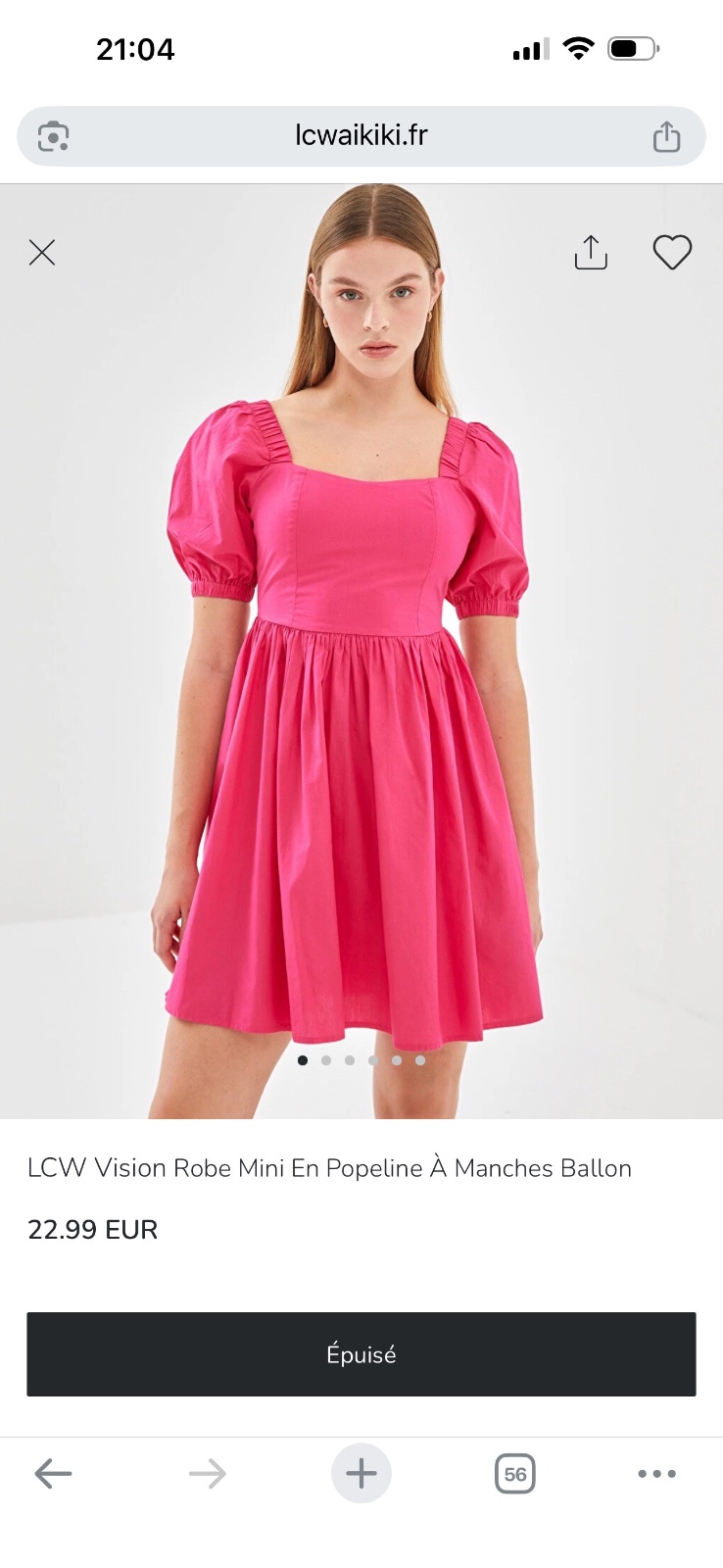 Robe mini s lc wakiki