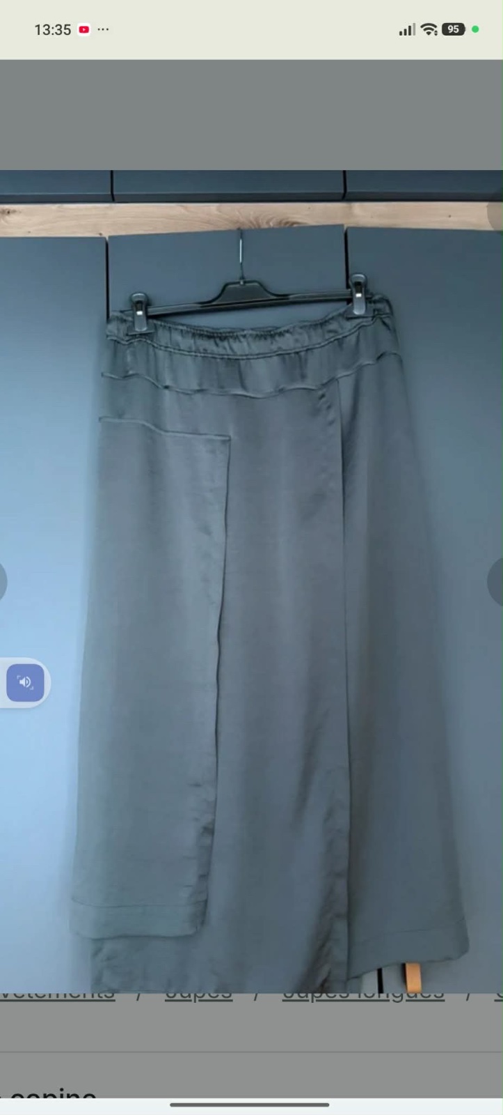Jupe de la marque cop copine en satin M