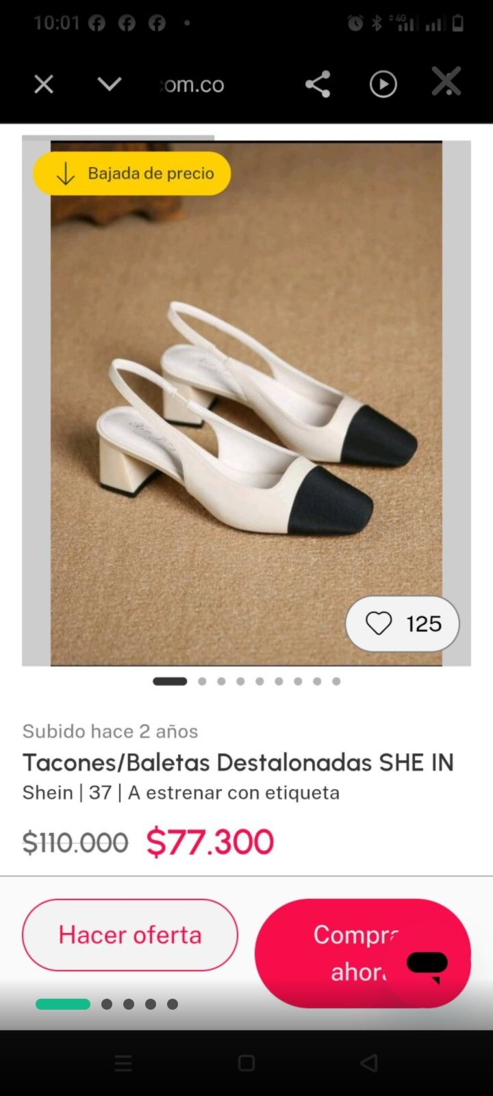 Escarpins style chanel 