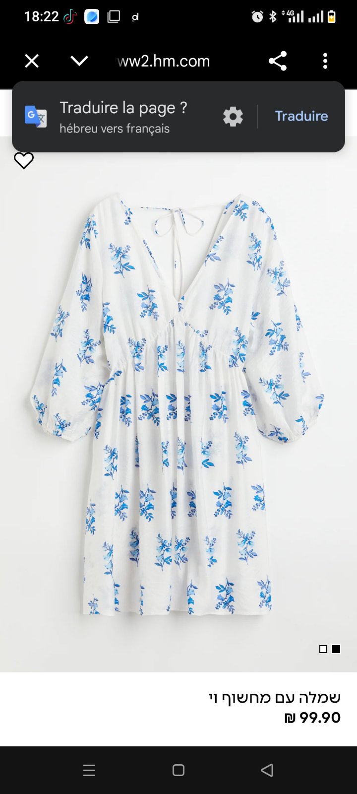 Robe légère thabbel