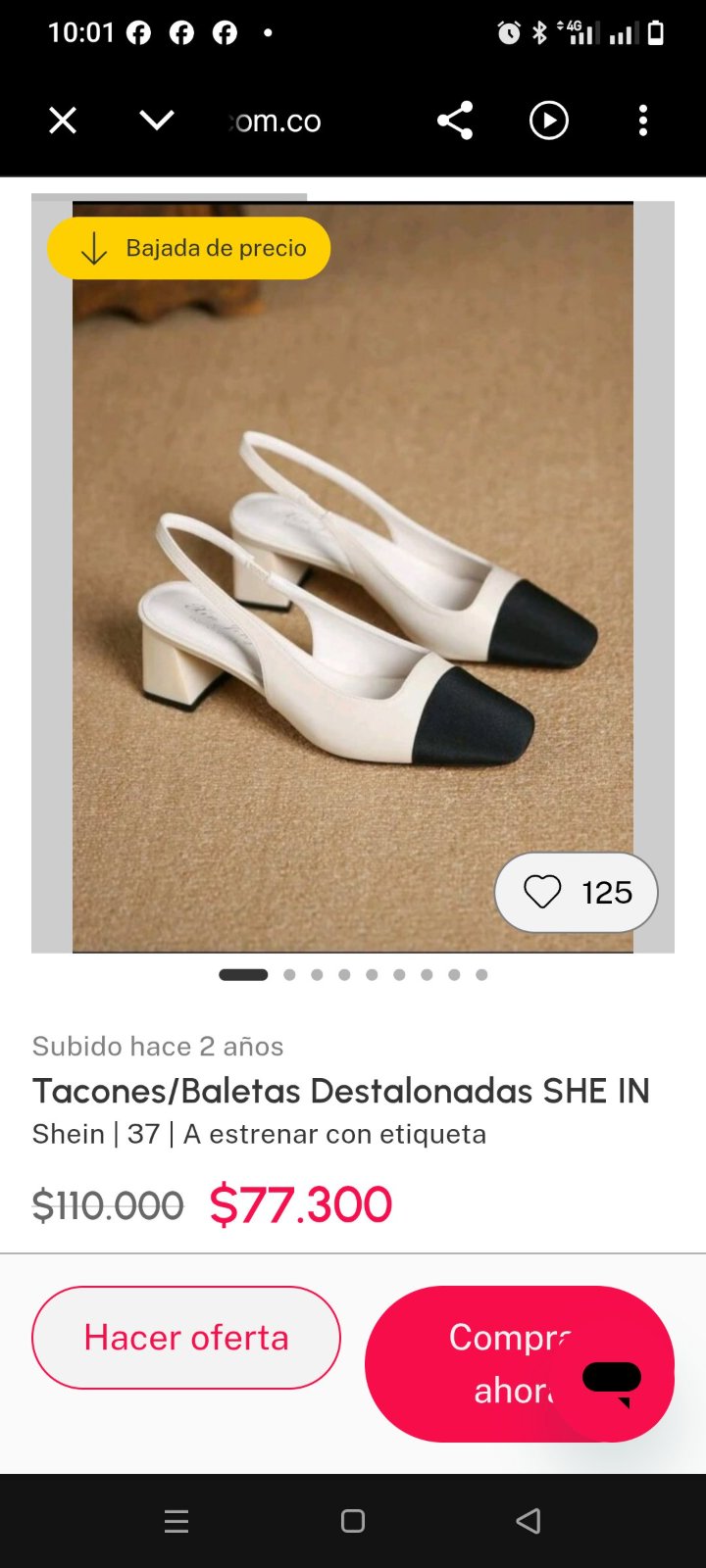 Escarpins style chanel 