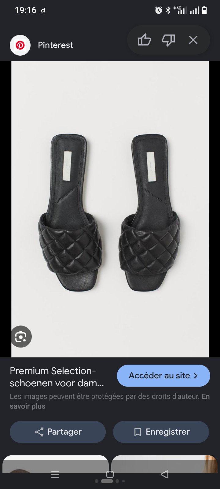 Mules noires 