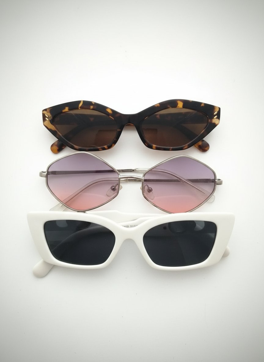 Lot 4 lunettes de soleil 