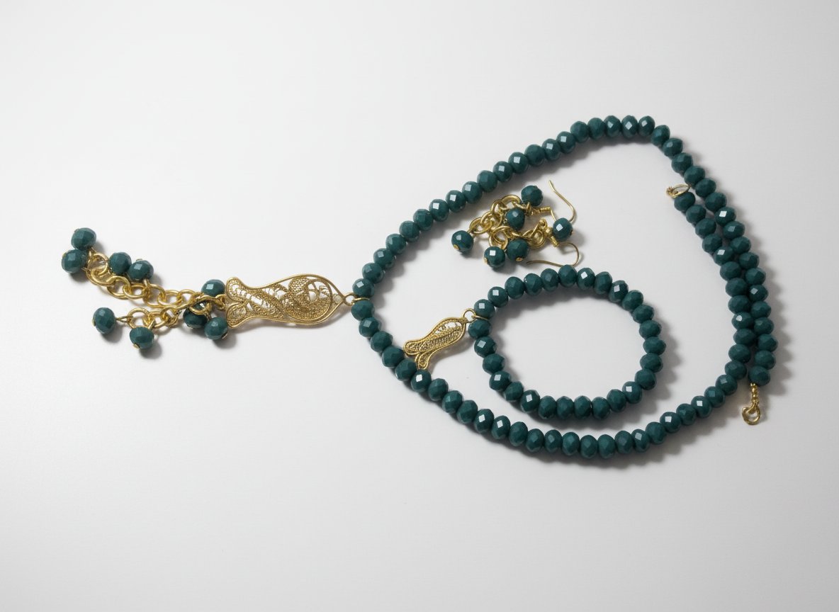 Parure en acier inoxydable handmade