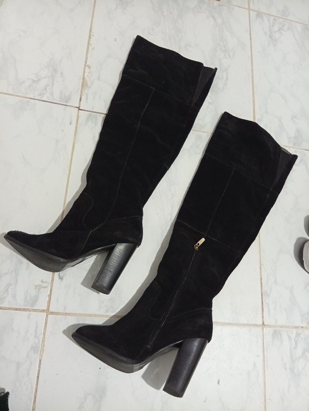 Bottes talons en noir de la marque Aldo 