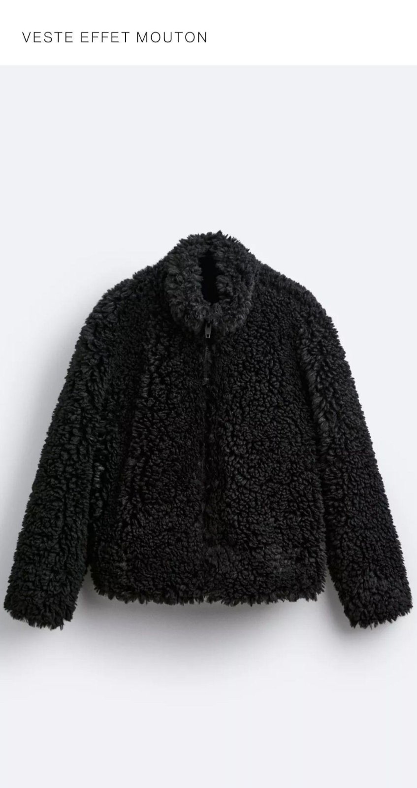 Veste fur zara