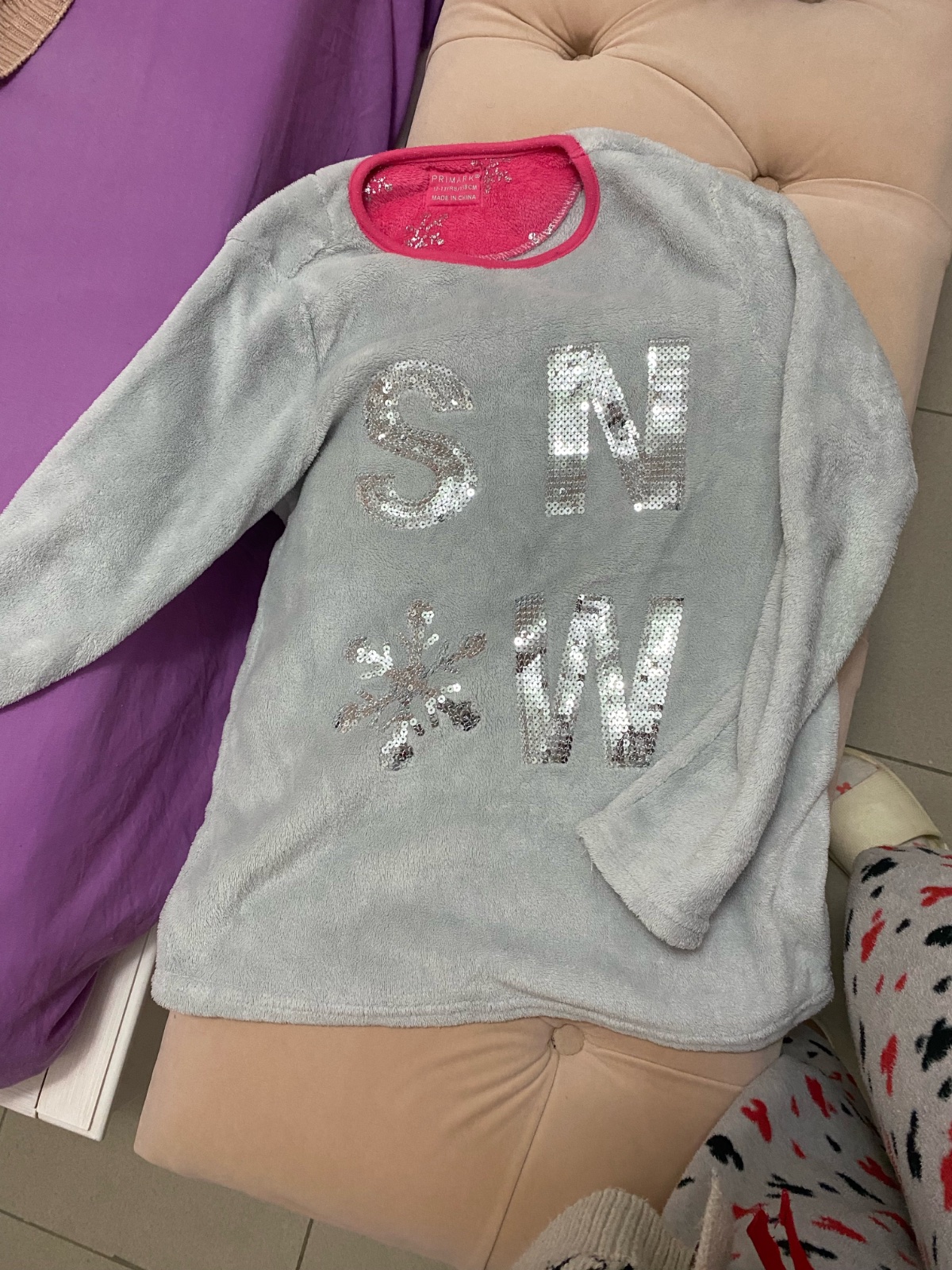 Pull  de pyjama taille 12/13 ans 