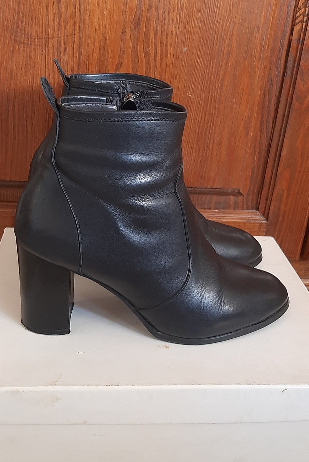 Bottines cuir