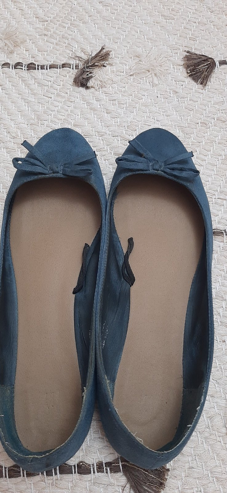 Ballerine bleu