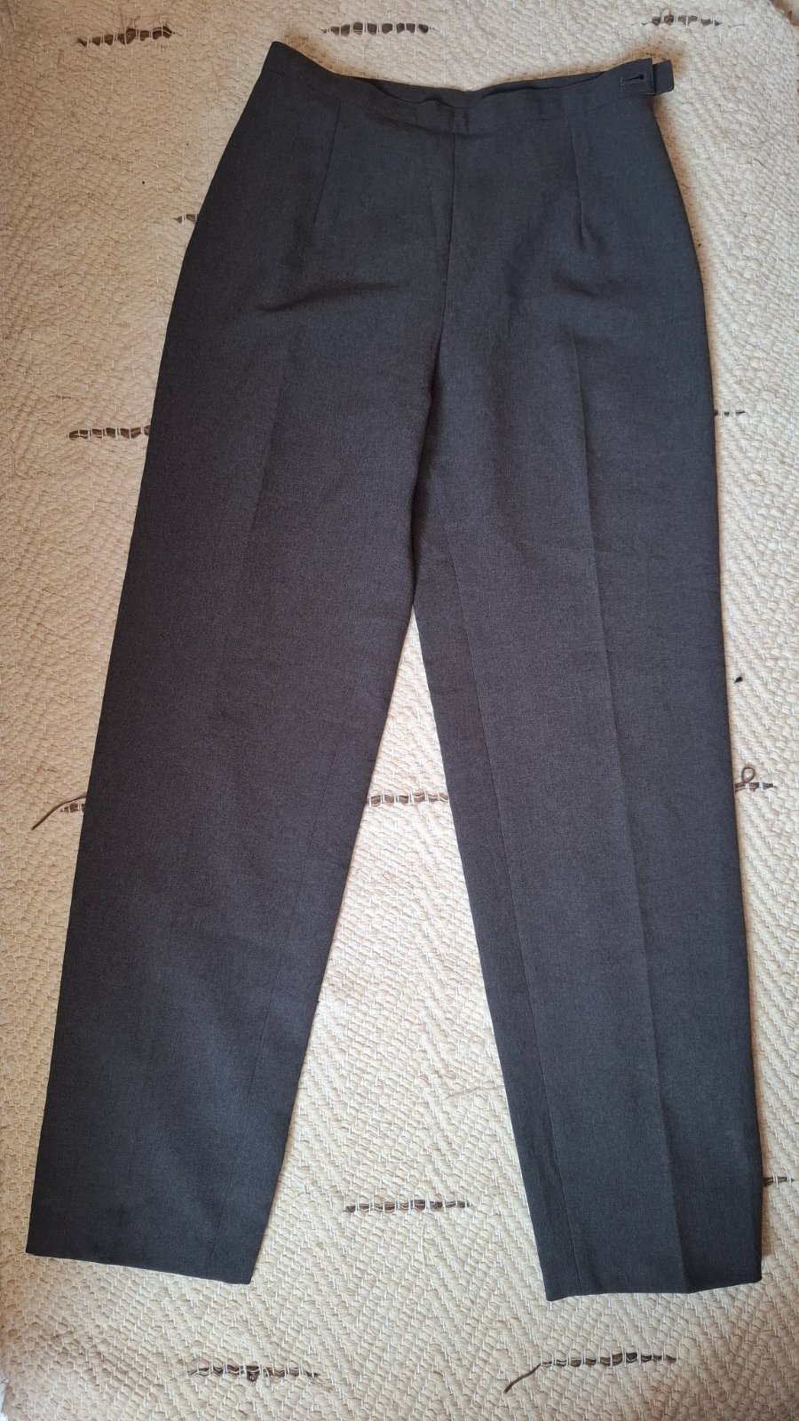 Pontalon gris taille haute