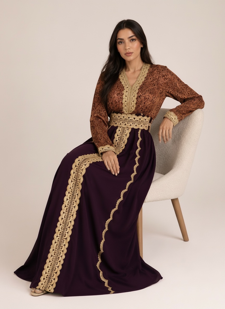  Caftan marocain raffiné