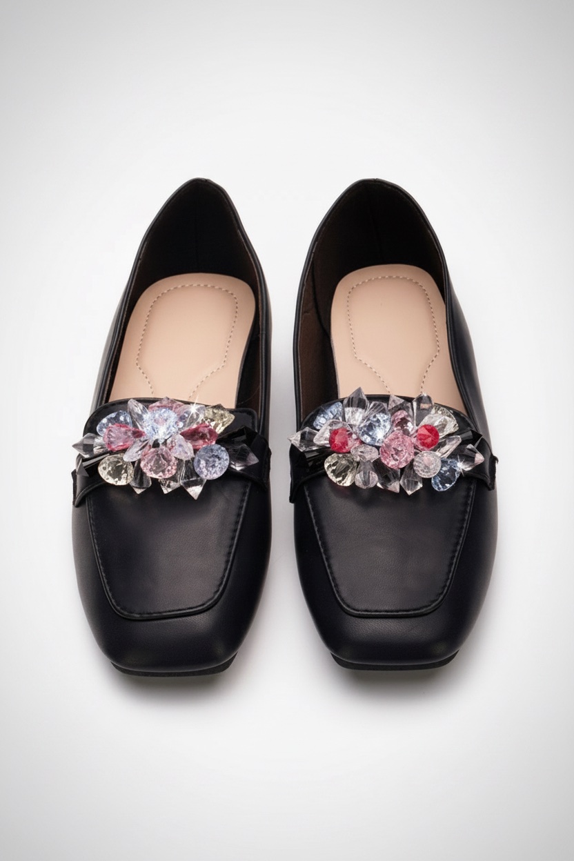 Mocassins orthopedique en noir 